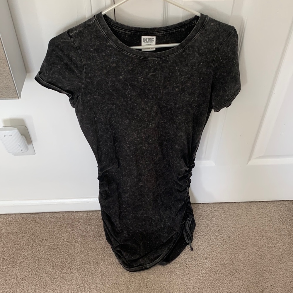 Black form fitting dress
